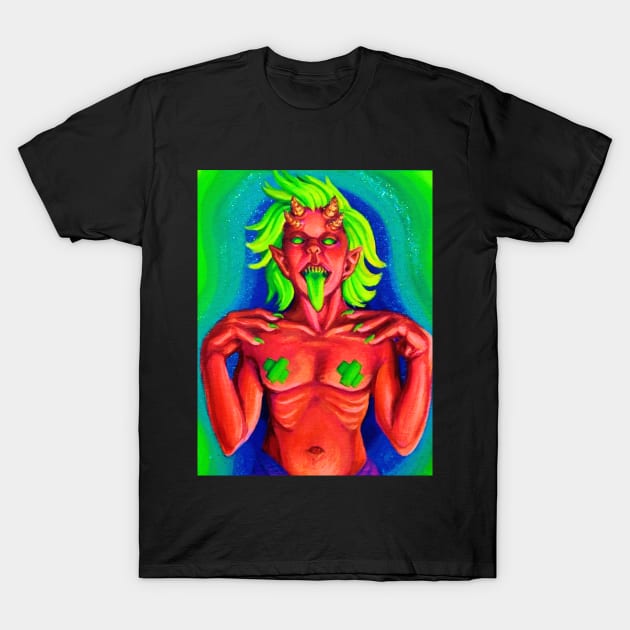 Sugar Demon T-Shirt by Kyleburkeartwork